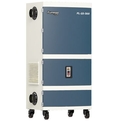 레이저 조각을 위한 4 층 필터 1.5 kw 가지고 다닐 수 있는 흄 포집