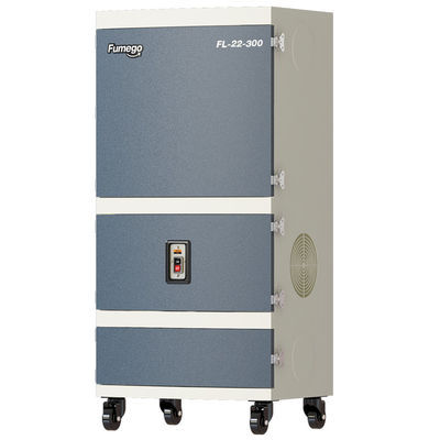 레이저 조각을 위한 4 층 필터 1.5 kw 가지고 다닐 수 있는 흄 포집