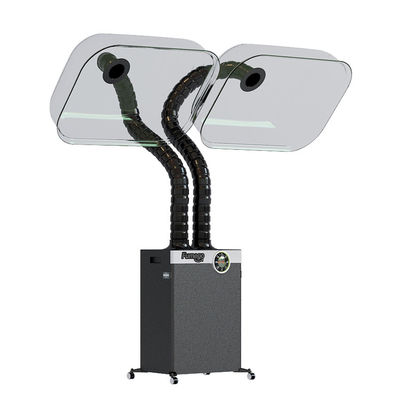 미용실을 위한 모바일 330W 전력 뷰티 살롱 공기 정제 장치