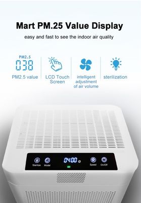 130W 의료용 HEPA 자외선 공기 청정기 플라즈마
