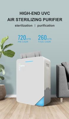 활성탄 필터와 세대 100M2 100W UV 공기 정제 장치