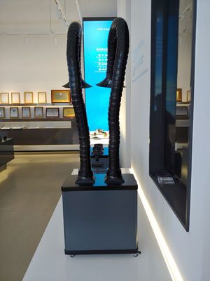 헤파필터와 150 M3/H*2 증기 추출기를 둑팅 200W 양흡입