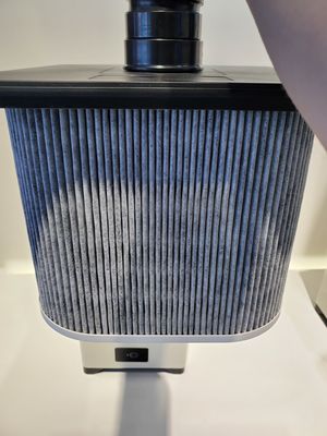 네일 샵을 위한 220 M3/H 가지고 다닐 수 있는 증기 추출기 57 DB (데시벨)