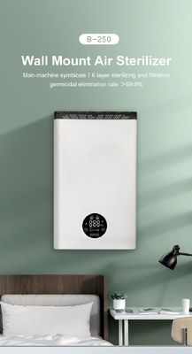 280M3/H 벽은 PM2.5 센서로 공기 정제 장치를 탑재했습니다