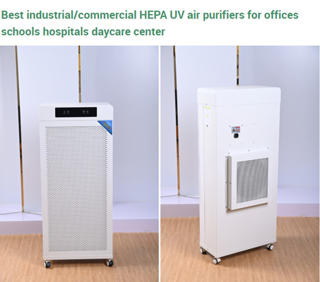HEPA 여과기를 가진 의학 급료 UV 공기 청정기 휴대용 65db