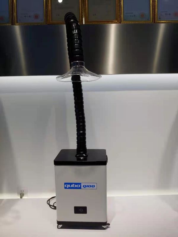 80W 네일 샵 증기 추출기 고네거티브 압박 1800 pa 네일 흡진장치